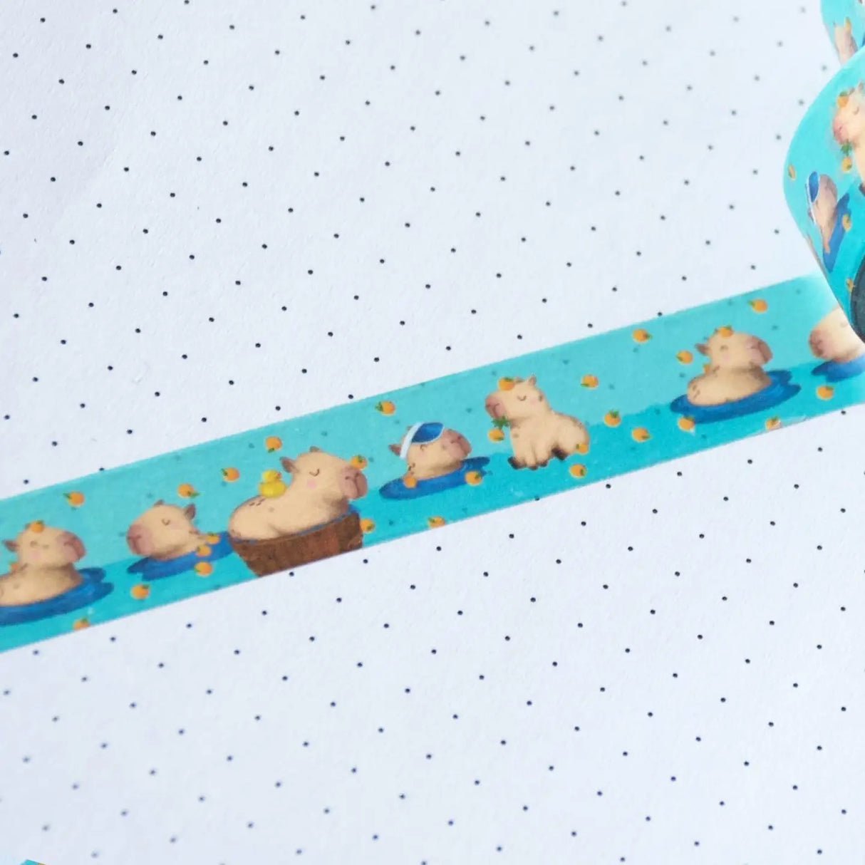 Washi tape Hop & Flop - Capybara