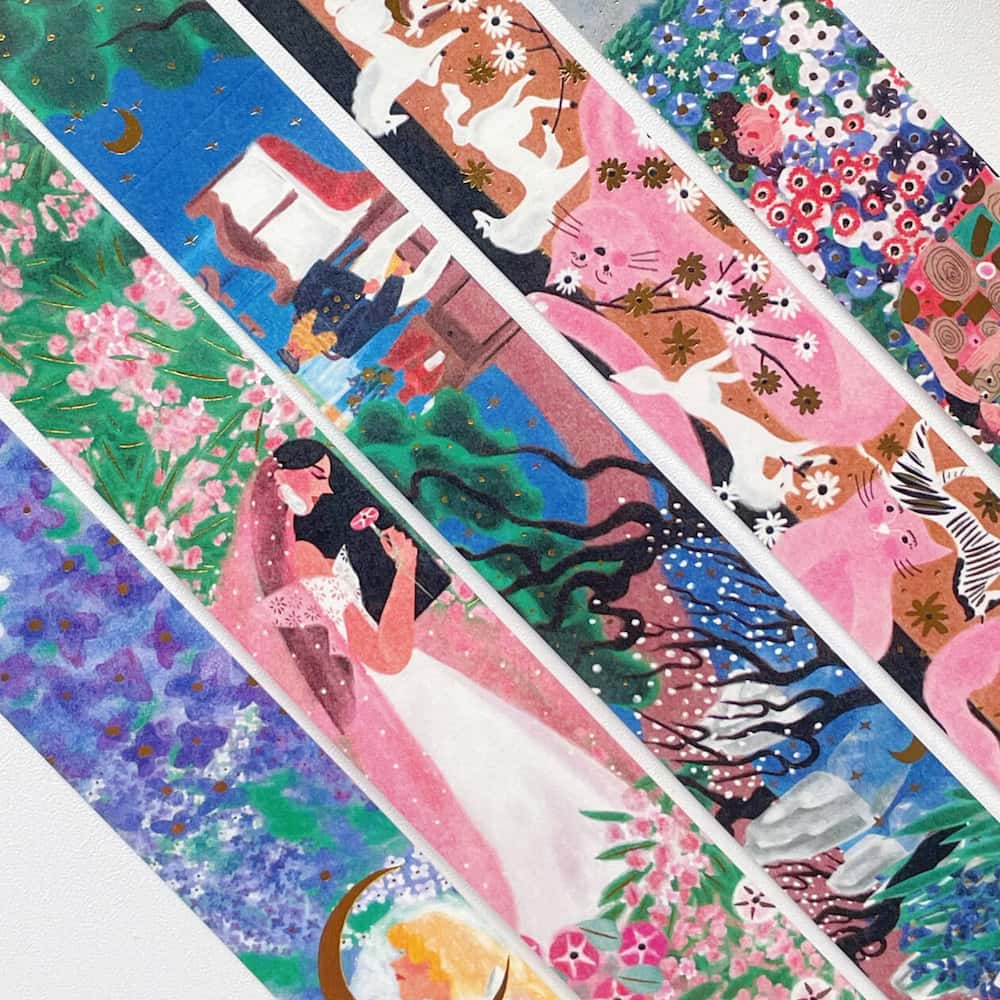 Washi tape Dream Grove 5-pack