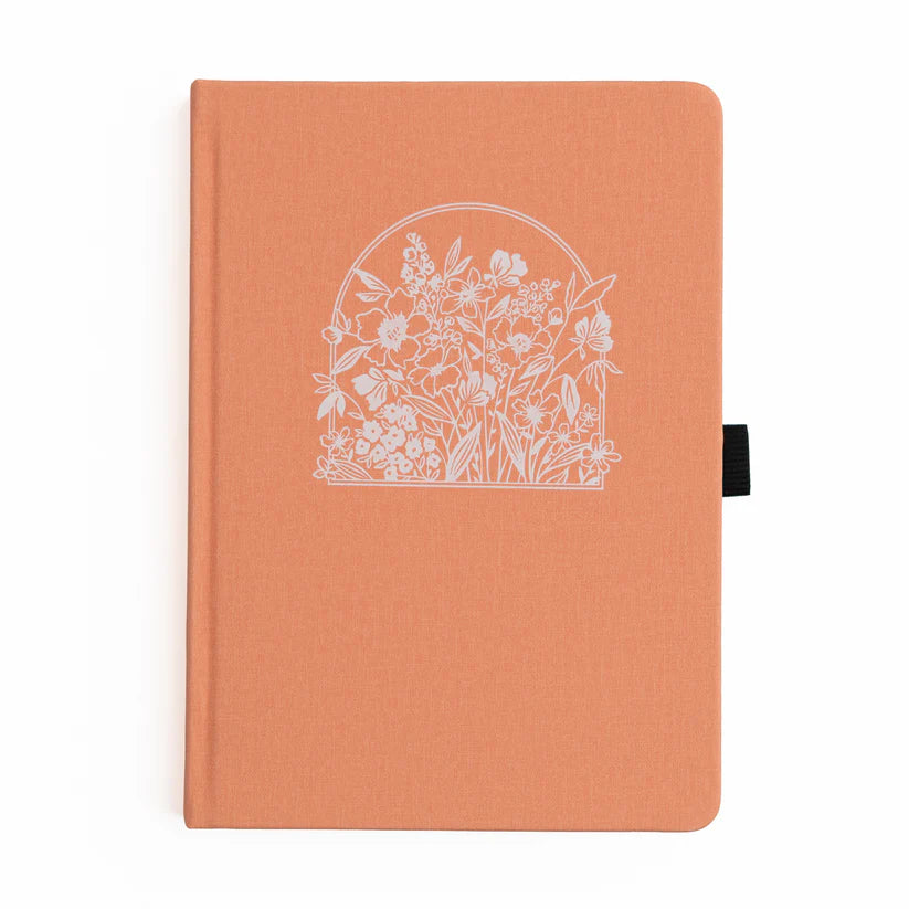 Dotted Notebook - A5 - Wildflowers Framed
