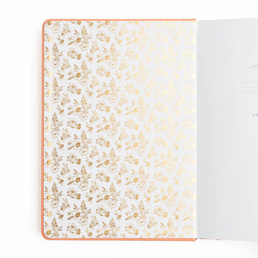 Dotted Notebook - A5 - Wildflowers Framed