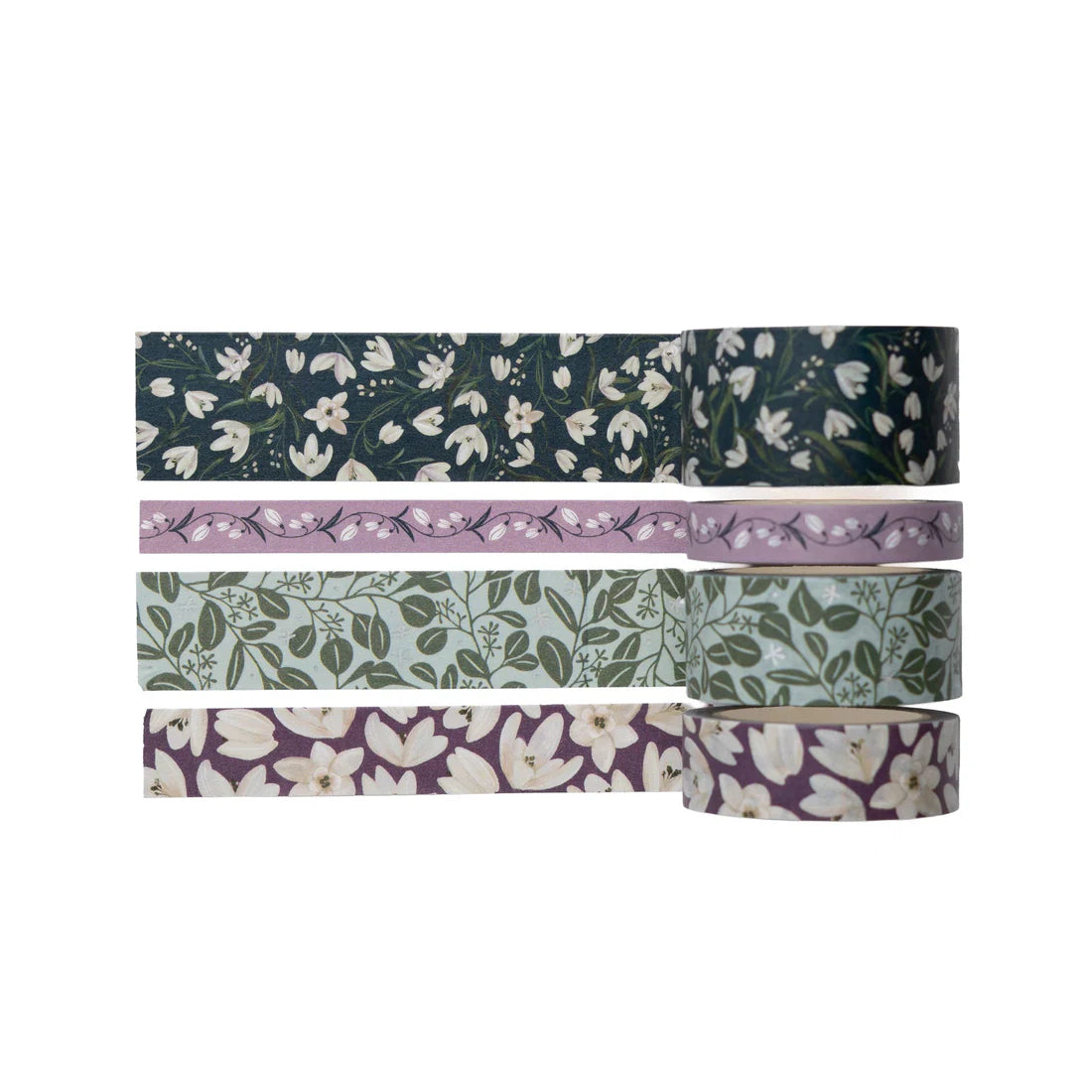 Washi tape - 4-pack - Snowdrops