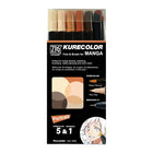 ZIG Kurecolor Manga - Fine & Brush 6-pack - Portrait