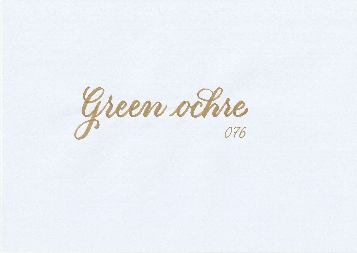 ABT Dual Brush pen - 076 Green ochre - 4 - Tombow - Tidformera