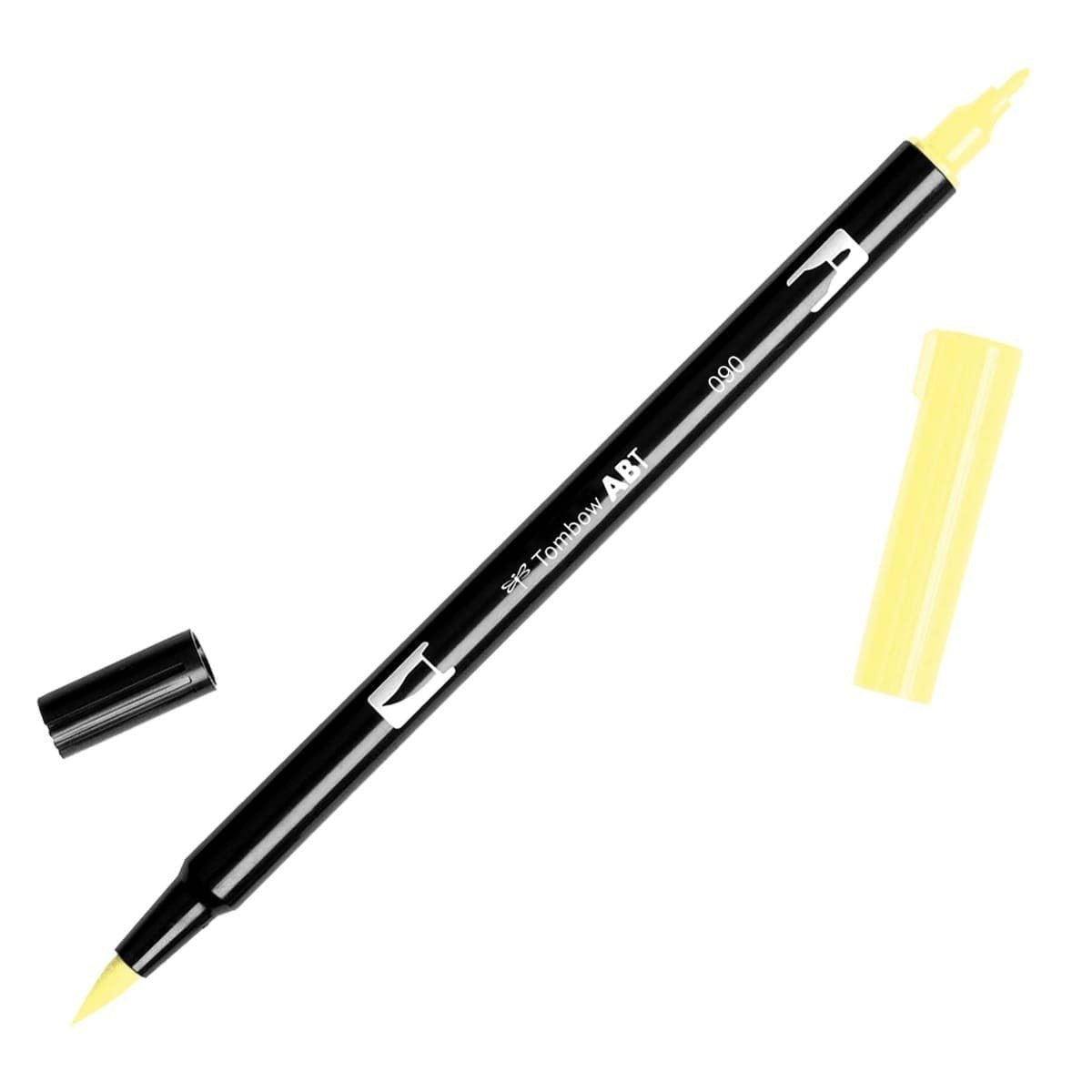 ABT Dual Brush pen - 090 Lemon cream - Tombow - Tidformera