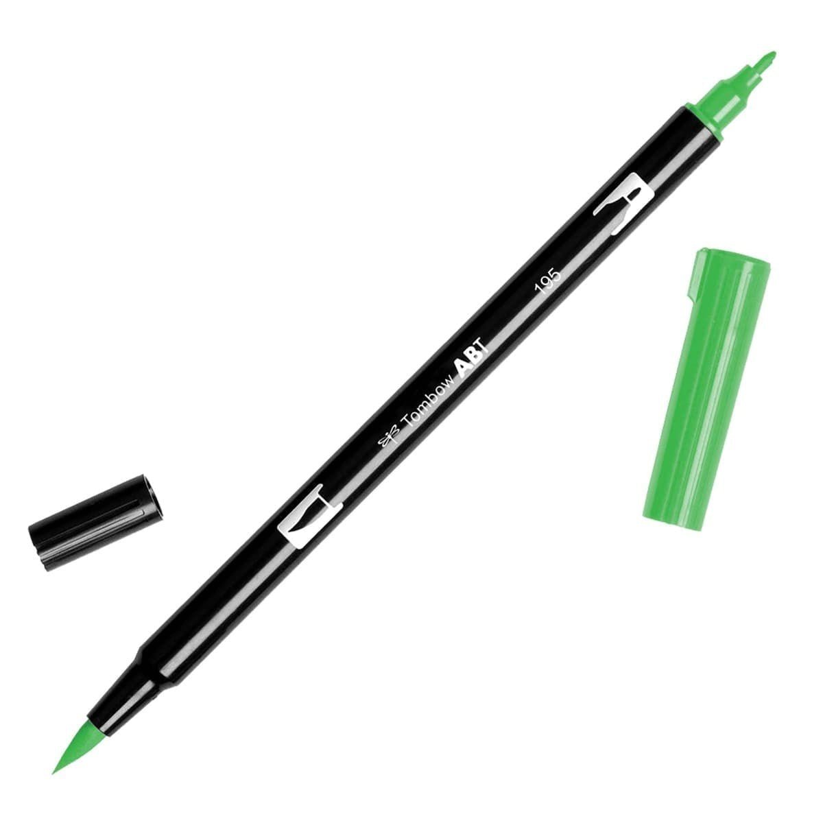 ABT Dual Brush pen - 195 Light green - Tombow - Tidformera