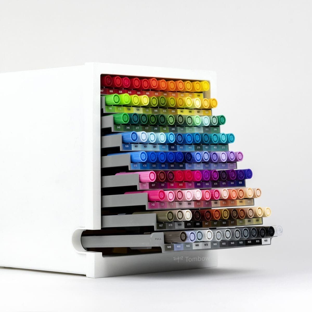 ABT Dual Brush pen Desktop organizer (Tomt) - 5 - Tombow - Tidformera