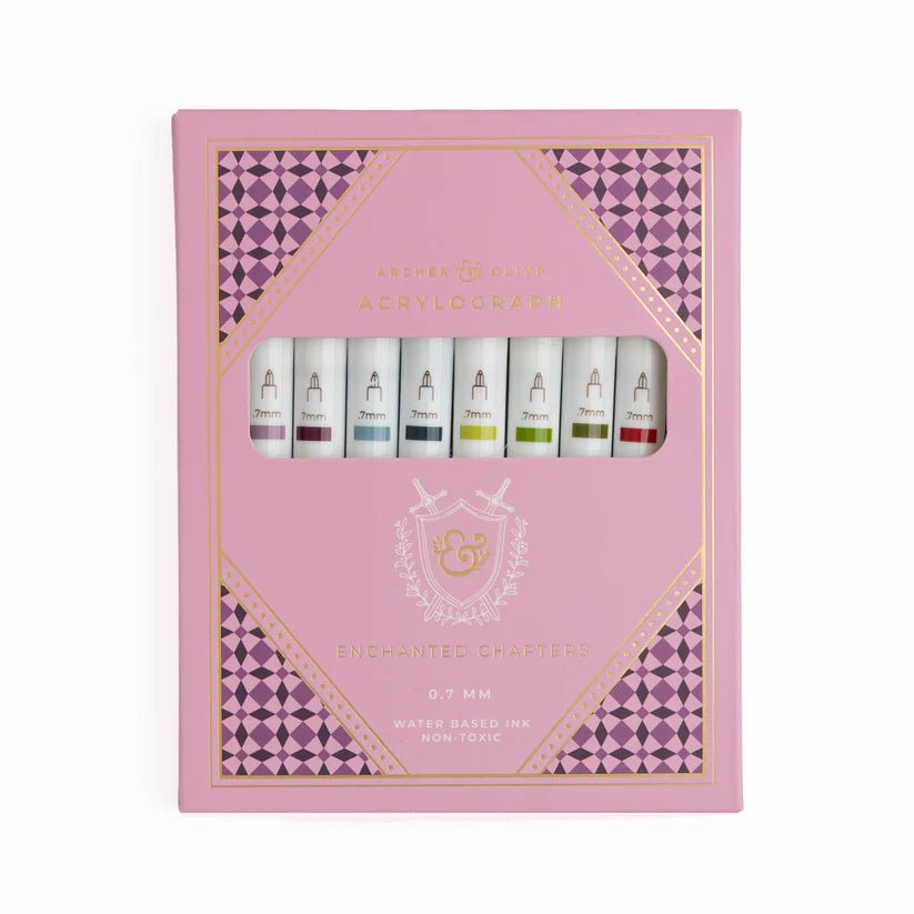 Acrylograph 10 - pack 0,7 - Enchanted Chapters - 3 - Archer & Olive - Tidformera