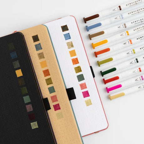 Acrylograph 10 - pack 0,7 - Forest Findings - 2 - Archer & Olive - Tidformera