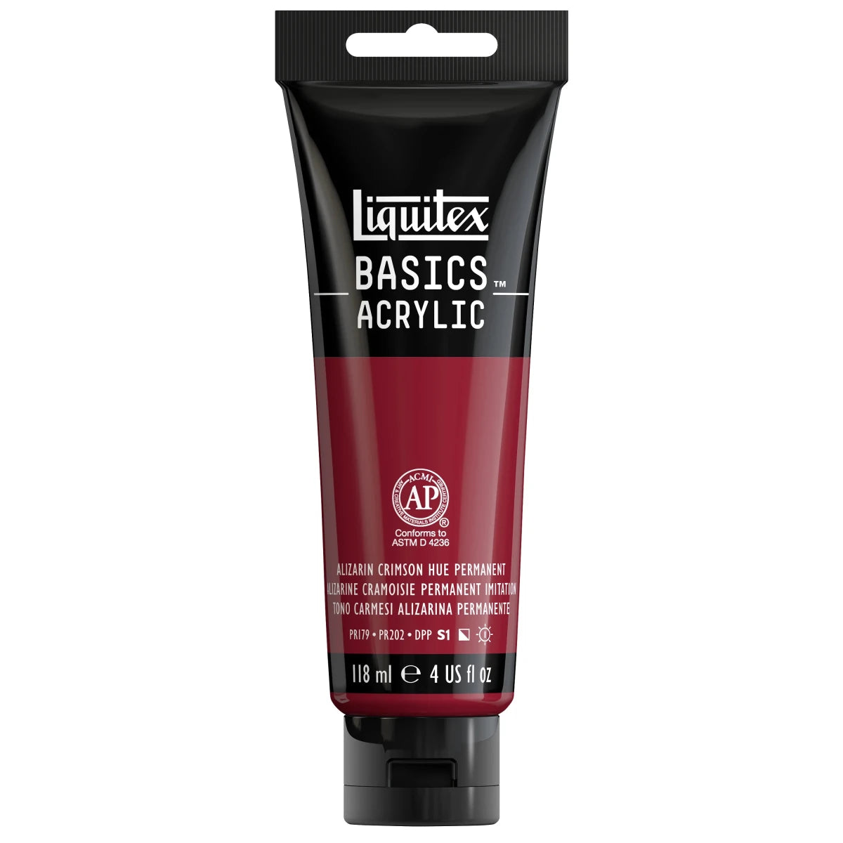 Akrylfärg Liquitex Basics 118ml - Alizarin Crimson 116 - 1 - Liquitex - Tidformera