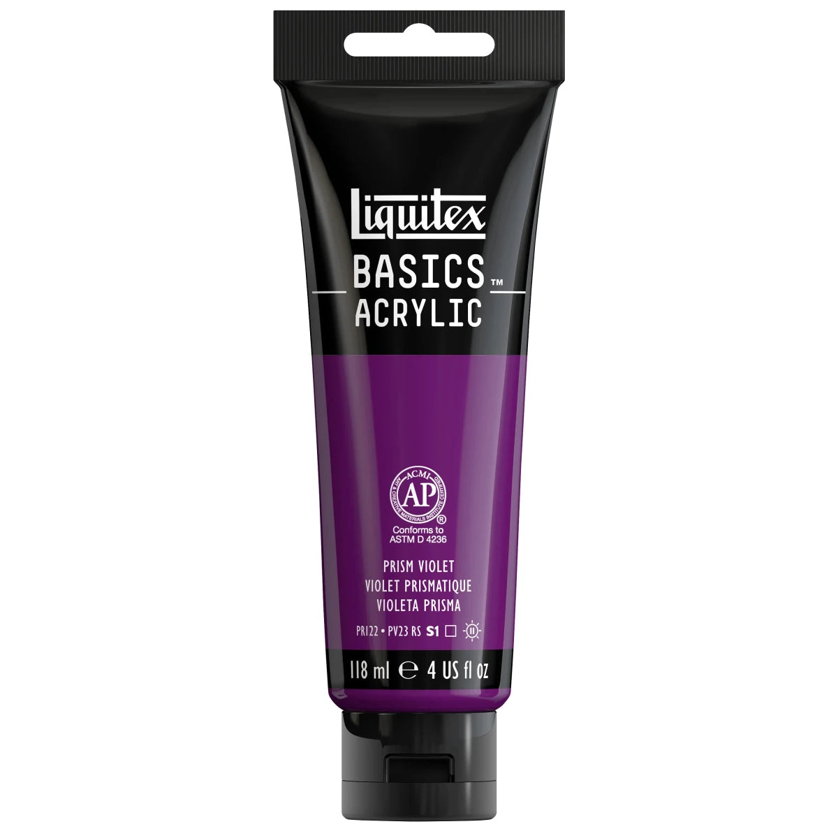 Akrylfärg Liquitex Basics 118ml - Prismatic violet 391 - 1 - Liquitex - Tidformera