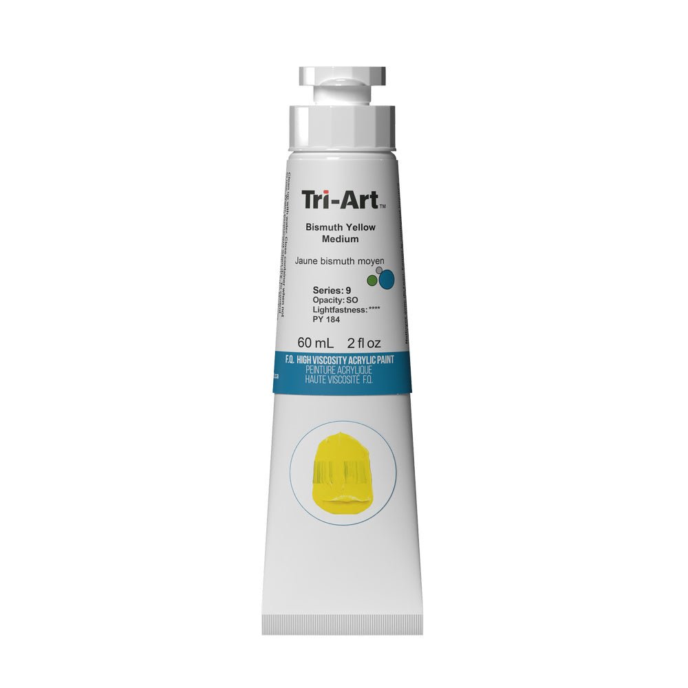 Akrylfärg Tri-Art High Viscosity 60 ml - Bismuth Yellow Medium - 1 - Tri-Art - Tidformera