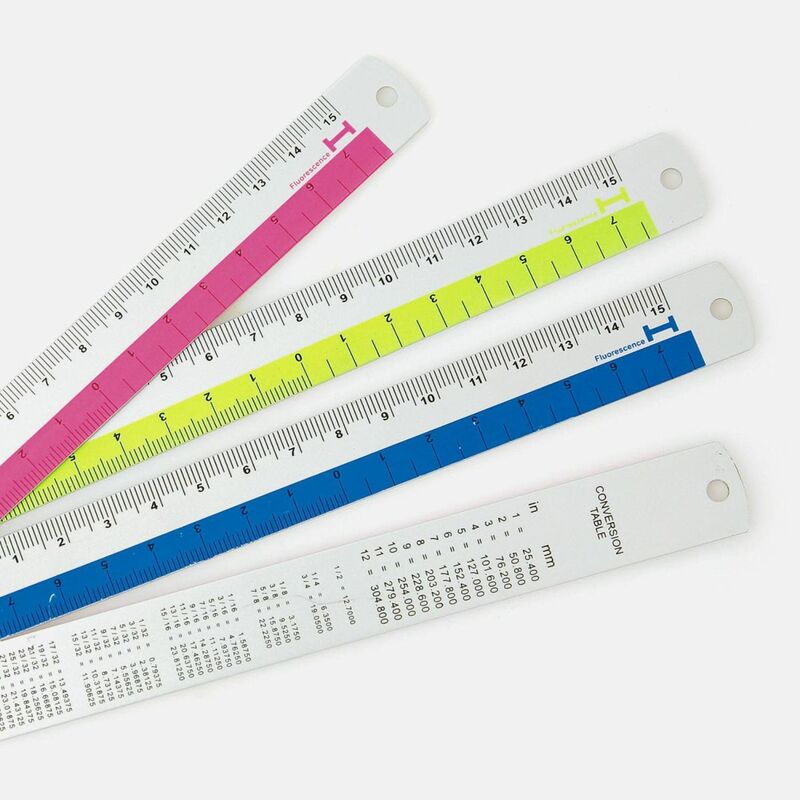 Aluminum Ruler White 15 cm - 5 - Hightide - Tidformera