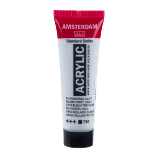 Liten tub med blågrå Amsterdam Akrylfärg 20 ml 750 Bluish Grey Light från Royal Talens - Tidformera