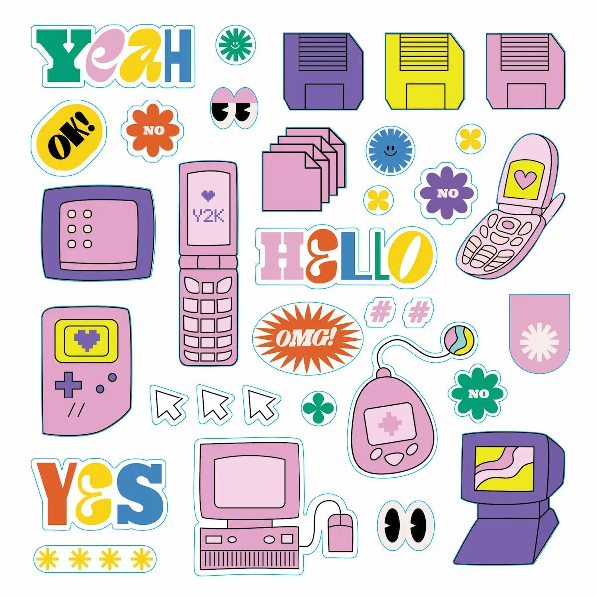 Another Really Great Sticker book - 7 - Peter Pauper Press - Tidformera