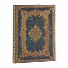Anteckningsbok Astra Ultra Olinjerad Flexis. Blå anteckningsbok med guldfärgade detaljer från Paperblanks - Tidformera