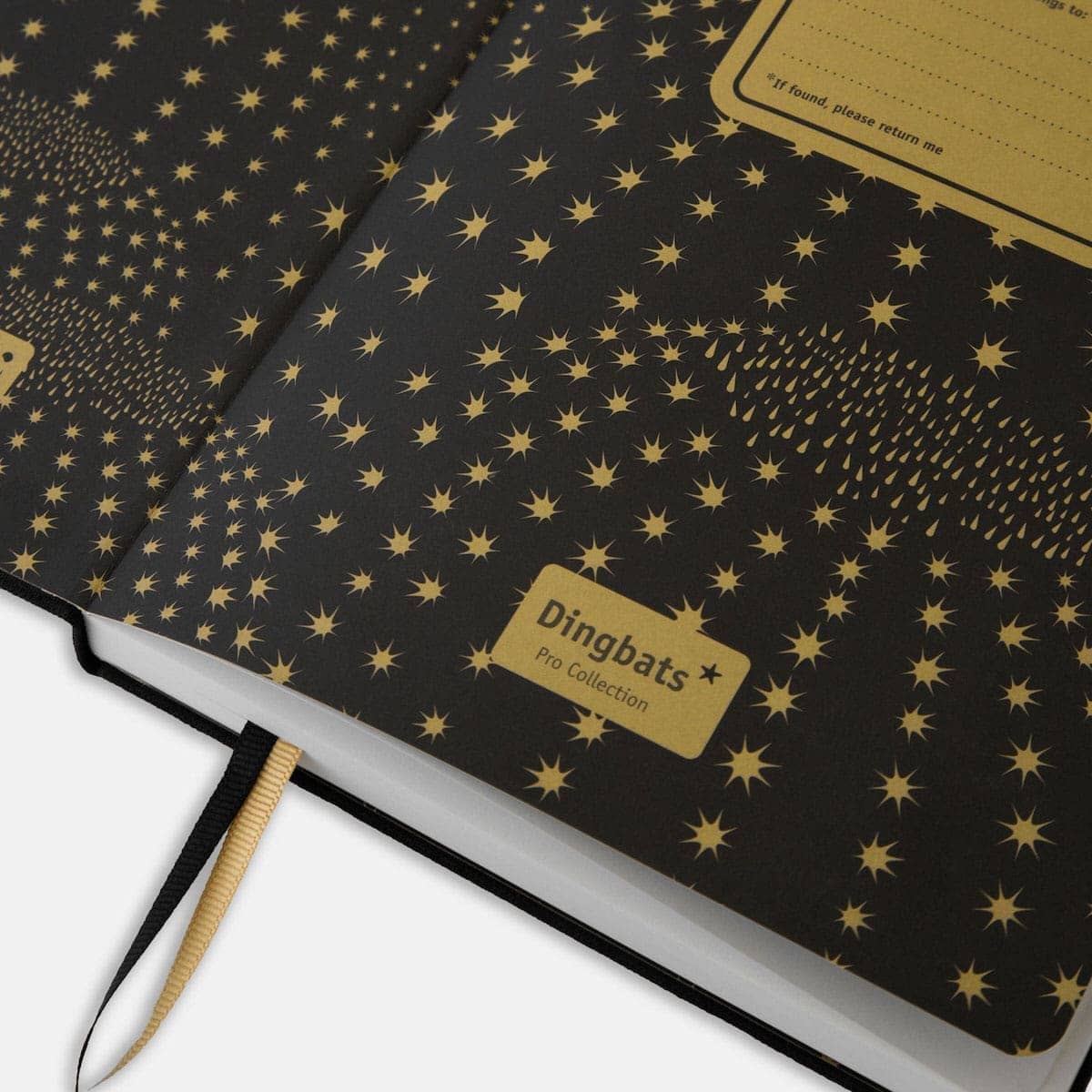 Anteckningsbok B5 PRO Cactus Dotted - 4 - Dingbats* - Tidformera