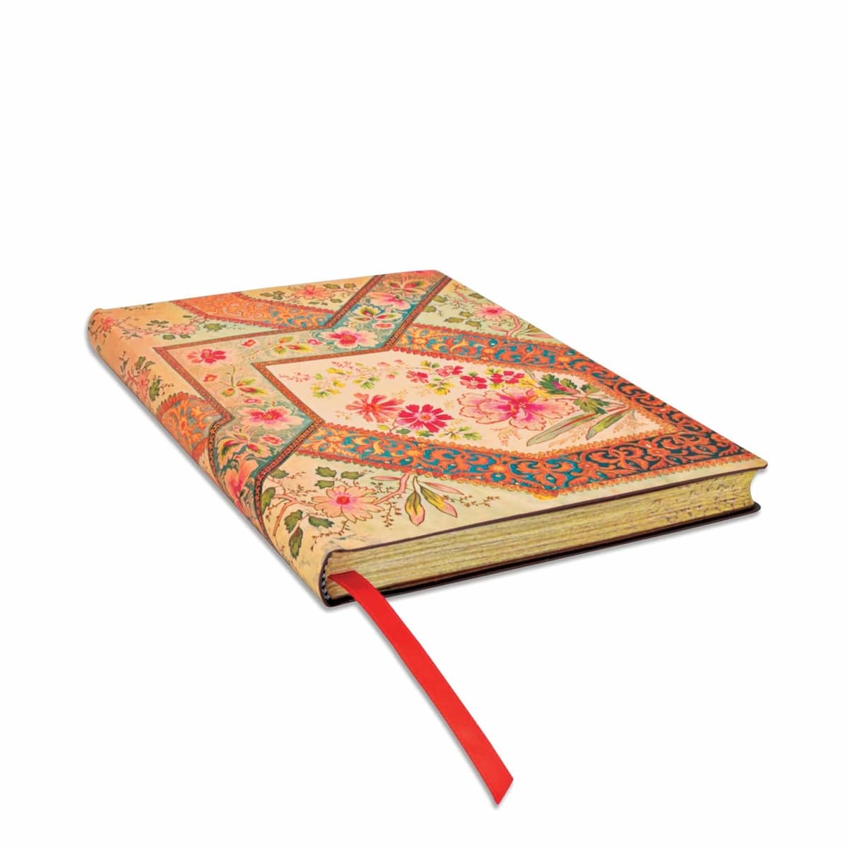 Anteckningsbok Filigree Floral Ivory - Midi Linjerad Flexis - 5 - Paperblanks - Tidformera