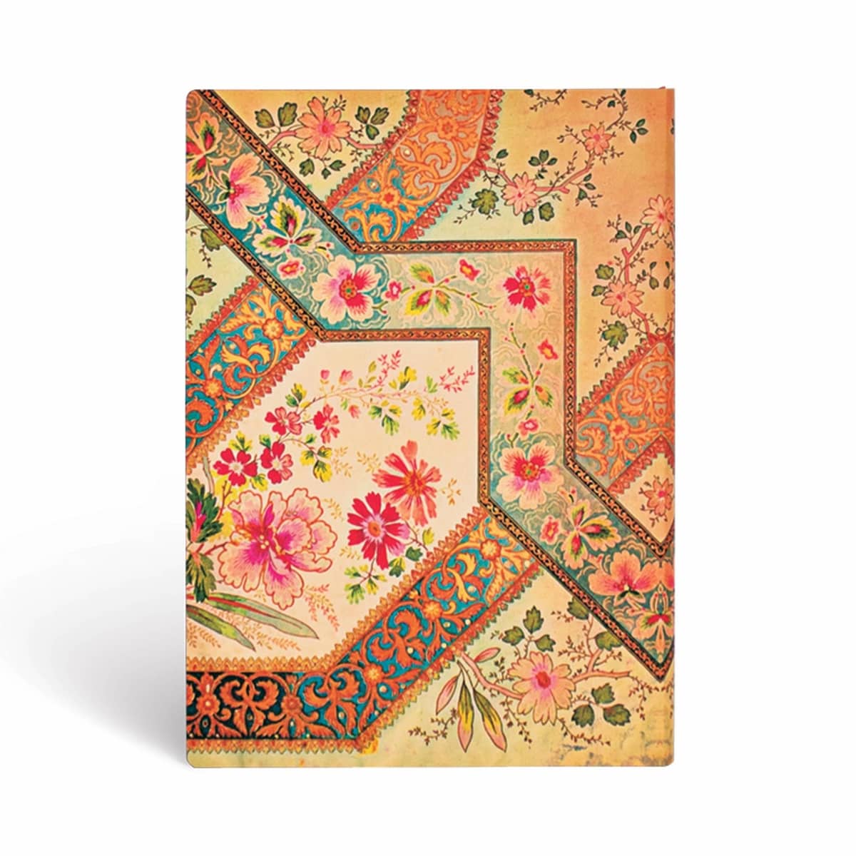 Anteckningsbok Filigree Floral Ivory - Midi Linjerad Flexis - 3 - Paperblanks - Tidformera