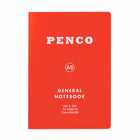 Anteckningsbok General Notebook A5 Ruled - Red - 1 - Penco - Tidformera