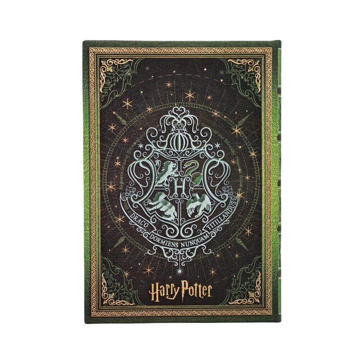 Anteckningsbok Harry Potter - Slytherin - Midi Olinjerad - 5 - Paperblanks - Tidformera