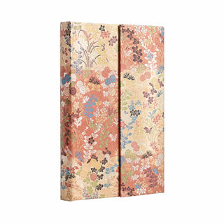 Anteckningsbok Kara - ori Mini Linjerad från Paperblanks med blommor i många olika former och färger - Tidformera