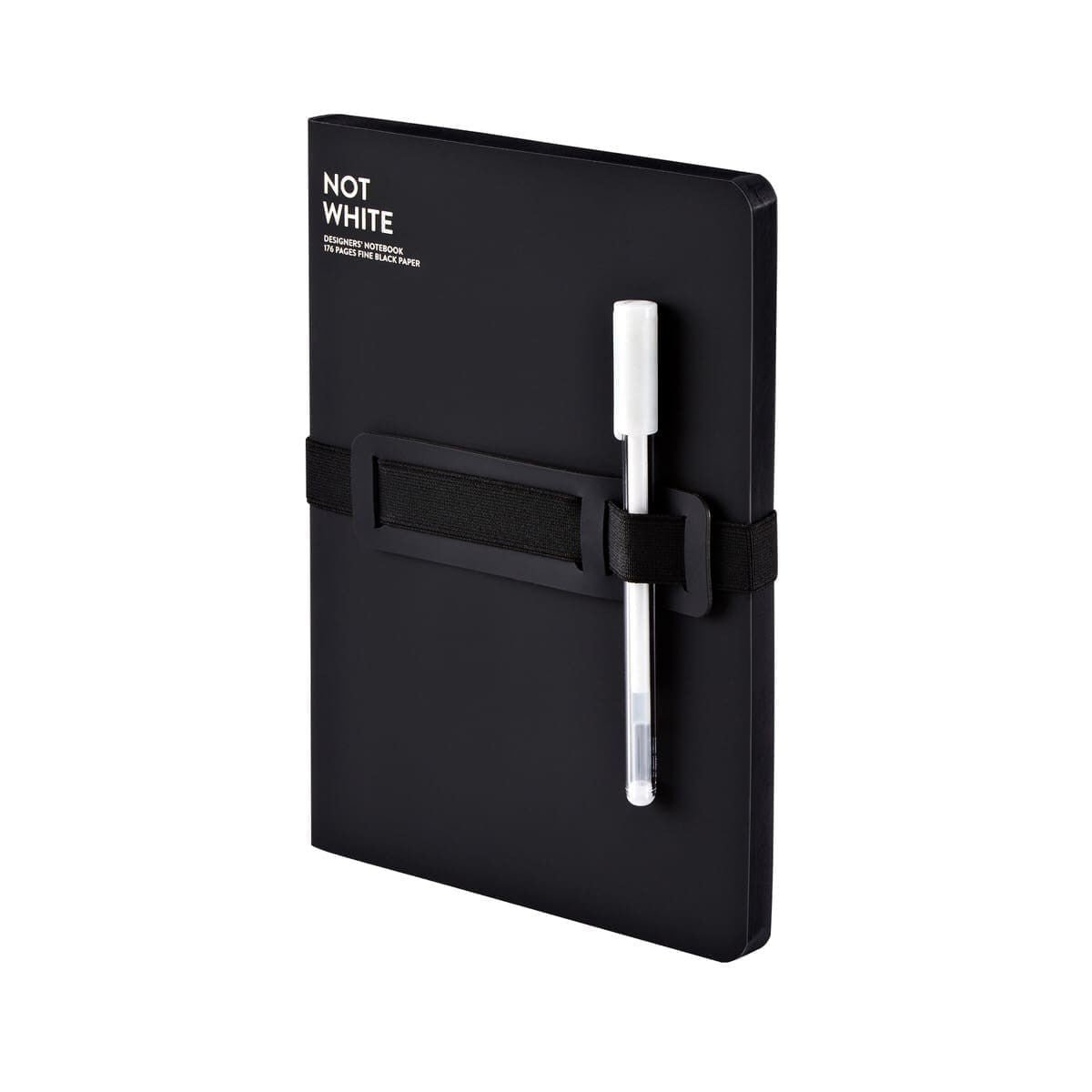 Anteckningsbok NOT WHITE L Light - Black - 3 - Nuuna - Tidformera