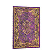 Lila och guld anteckningsbok Picaresque Mini Olinjerad från Paperblanks - Tidformera