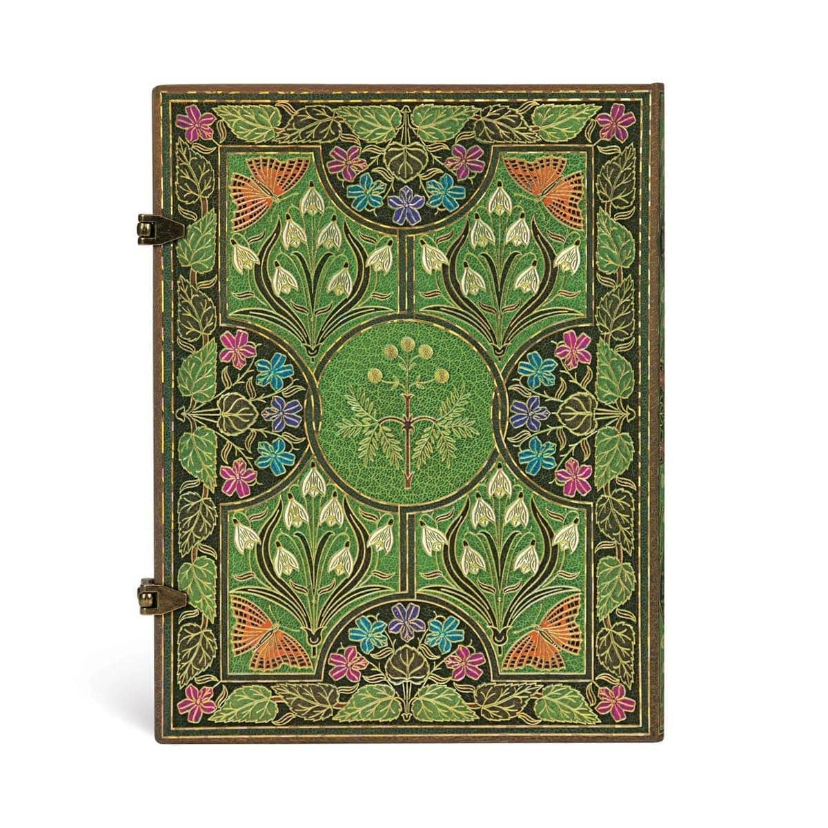 Anteckningsbok Poetry in Bloom - Ultra Linjerad Hård pärm Knäppe - 3 - Paperblanks - Tidformera