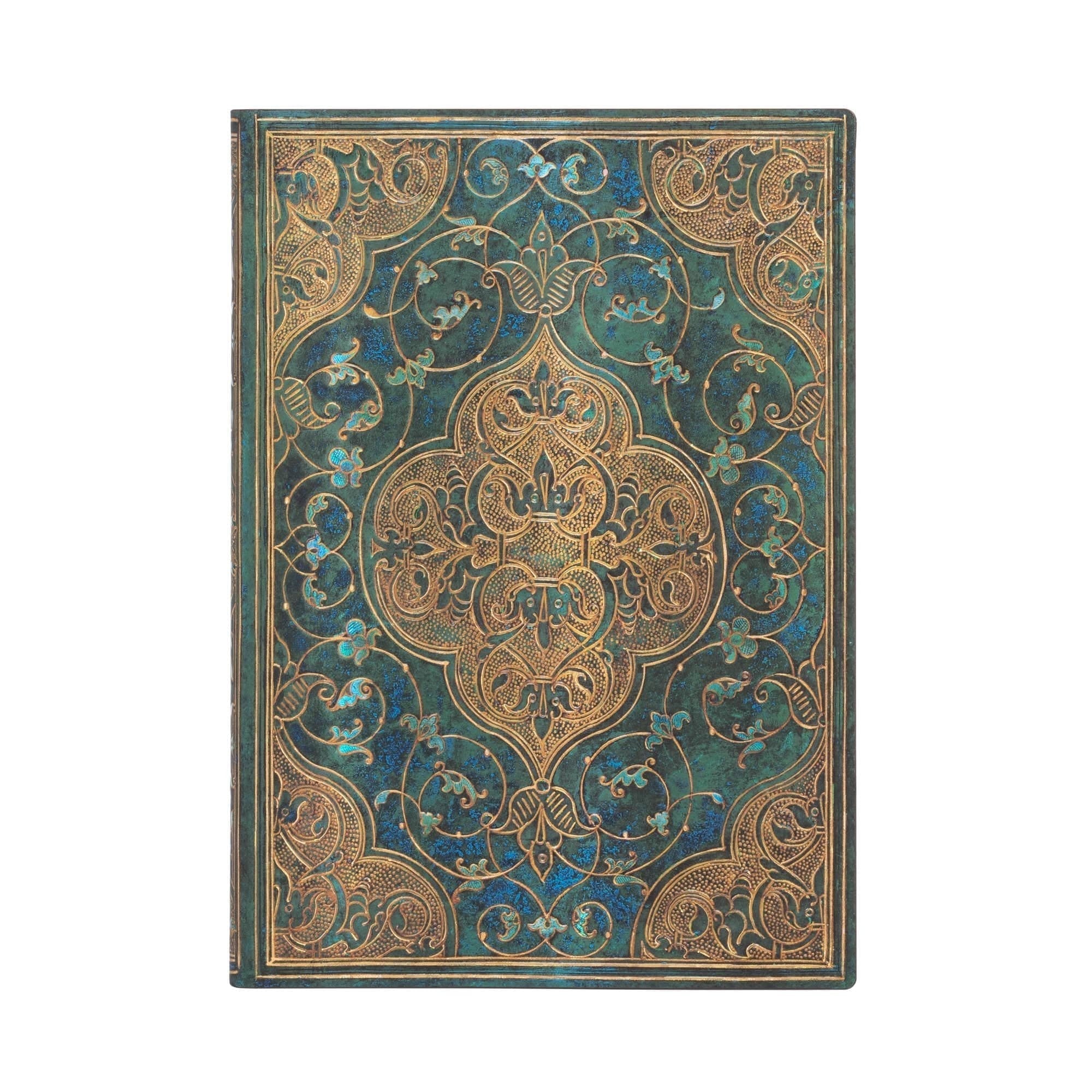 Anteckningsbok Turquoise Chronicles - Midi Linjerad Flexis - Paperblanks - Tidformera