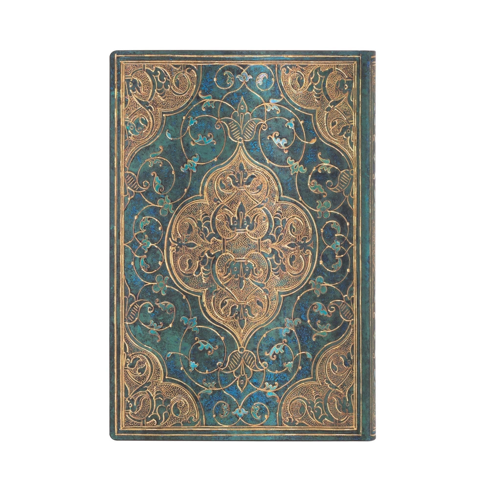 Anteckningsbok Turquoise Chronicles - Mini Linjerad Flexis - Paperblanks - Tidformera
