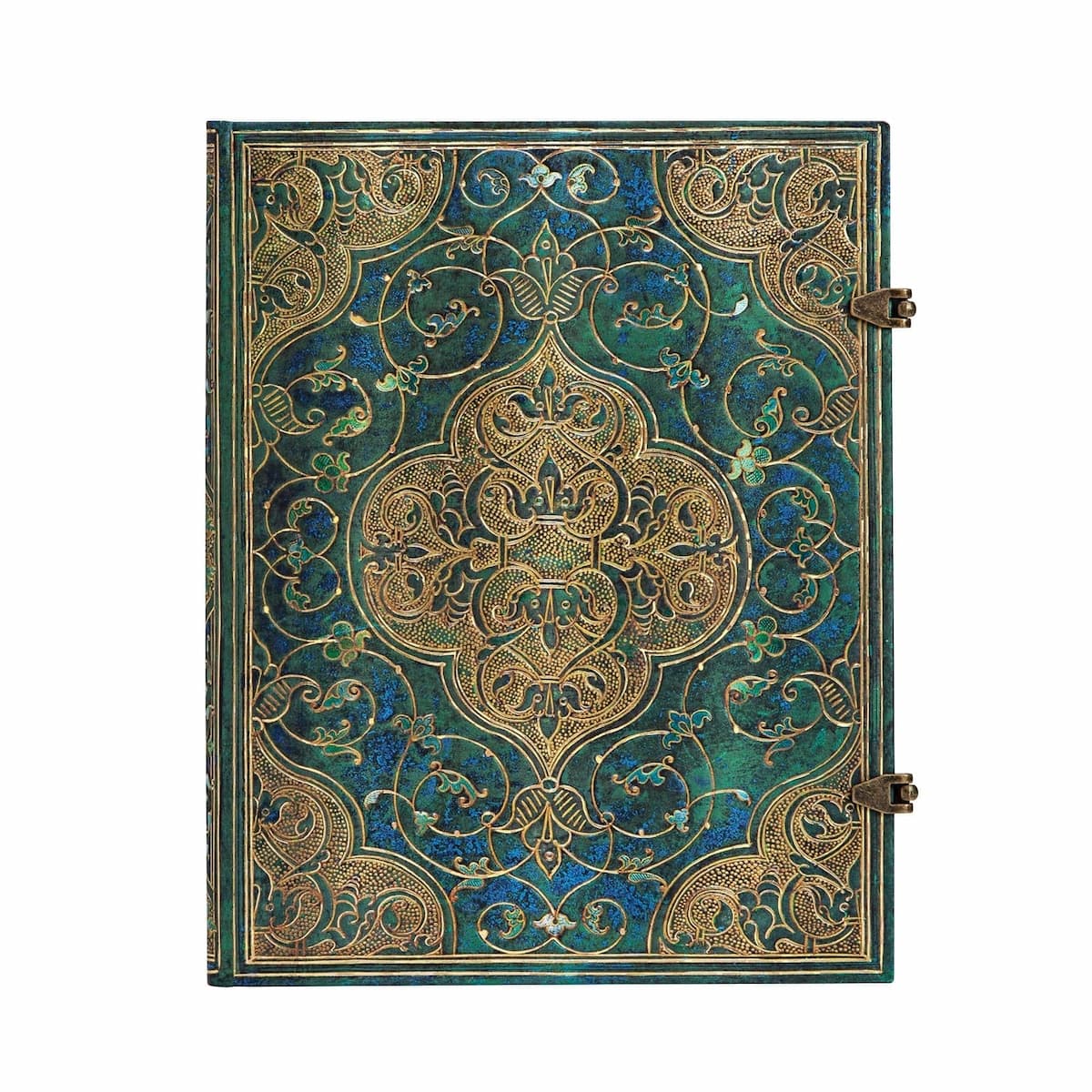 Anteckningsbok Turquoise Chronicles - Ultra Linjerad Hård pärm Knäppe - 2 - Paperblanks - Tidformera