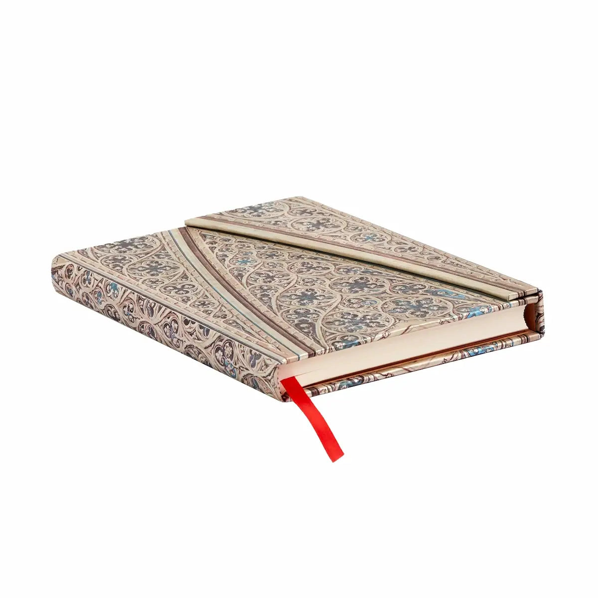 Anteckningsbok Vault of the Milan Cathedral Midi Linjerad Wrap - 4 - Paperblanks - Tidformera