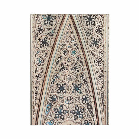 Anteckningsbok Vault of the Milan Cathedral Midi Linjerad Wrap - 2 - Paperblanks - Tidformera