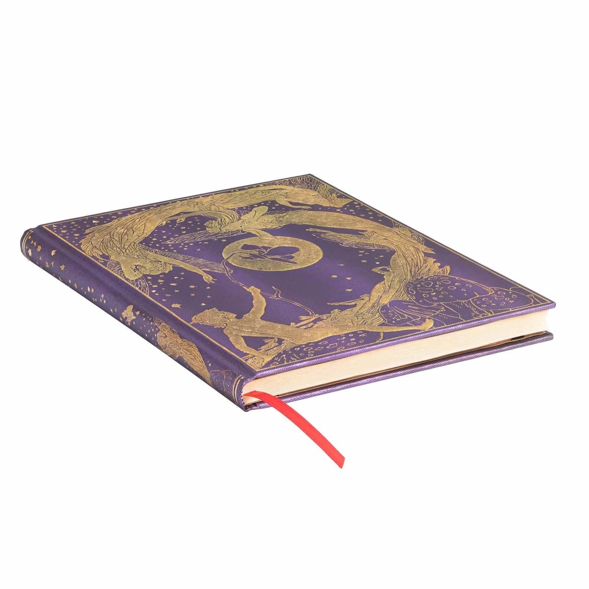 Anteckningsbok Violet Fairy - Ultra Linjerad Hård pärm Elastiskt band - 5 - Paperblanks - Tidformera