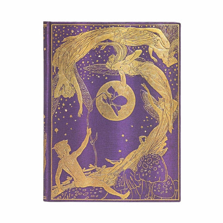 Anteckningsbok Violet Fairy - Ultra Linjerad Hård pärm Elastiskt band - 2 - Paperblanks - Tidformera