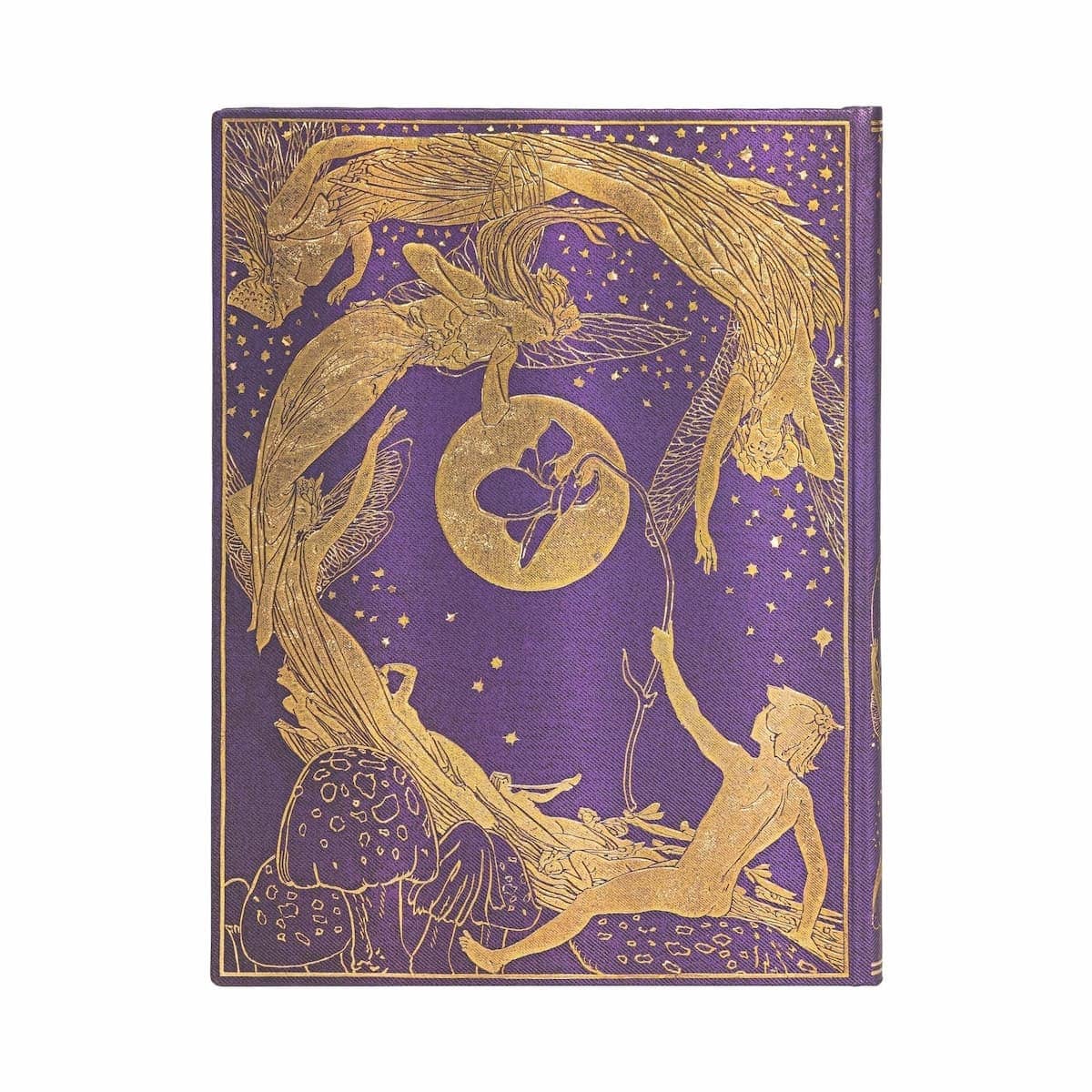 Anteckningsbok Violet Fairy - Ultra Linjerad Hård pärm Elastiskt band - 3 - Paperblanks - Tidformera