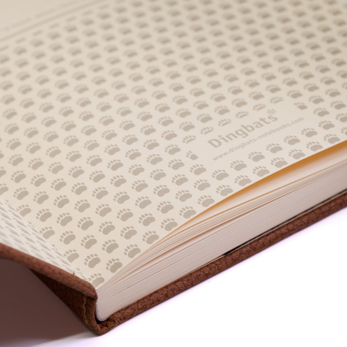 Anteckningsbok Wildlife Olinjerad A5 - Brown Bear - 4 - Dingbats* - Tidformera