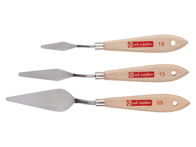 Art Creation - Palettkniv 3 - pack - 2 - Royal Talens - Tidformera
