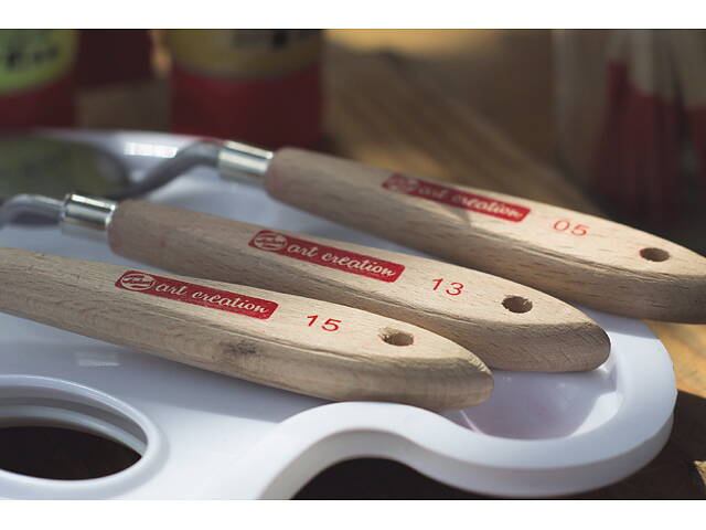 Art Creation - Palettkniv 3 - pack - 3 - Royal Talens - Tidformera