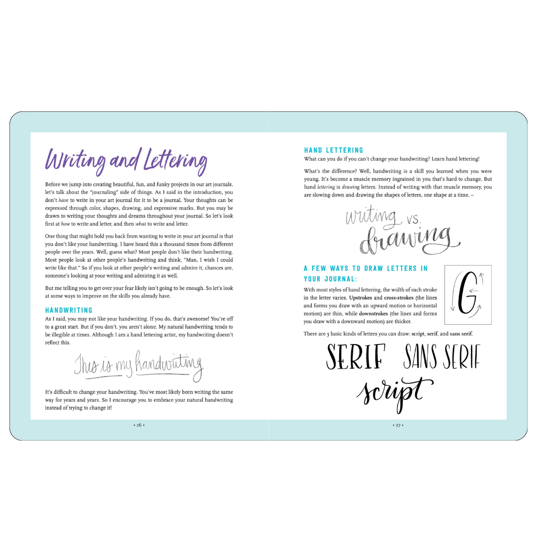 Art Journaling - Megan Wells - 3 - Min butik - Tidformera