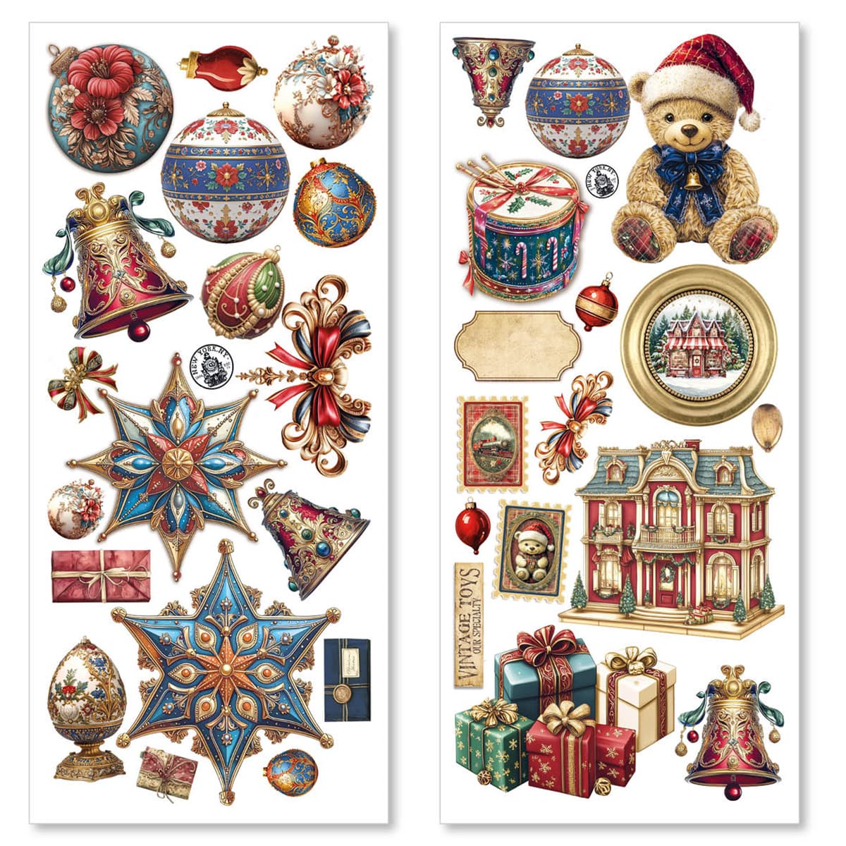 Art stickers 5 - pack - Toy Shop - 2 - Ciao Bella - Tidformera