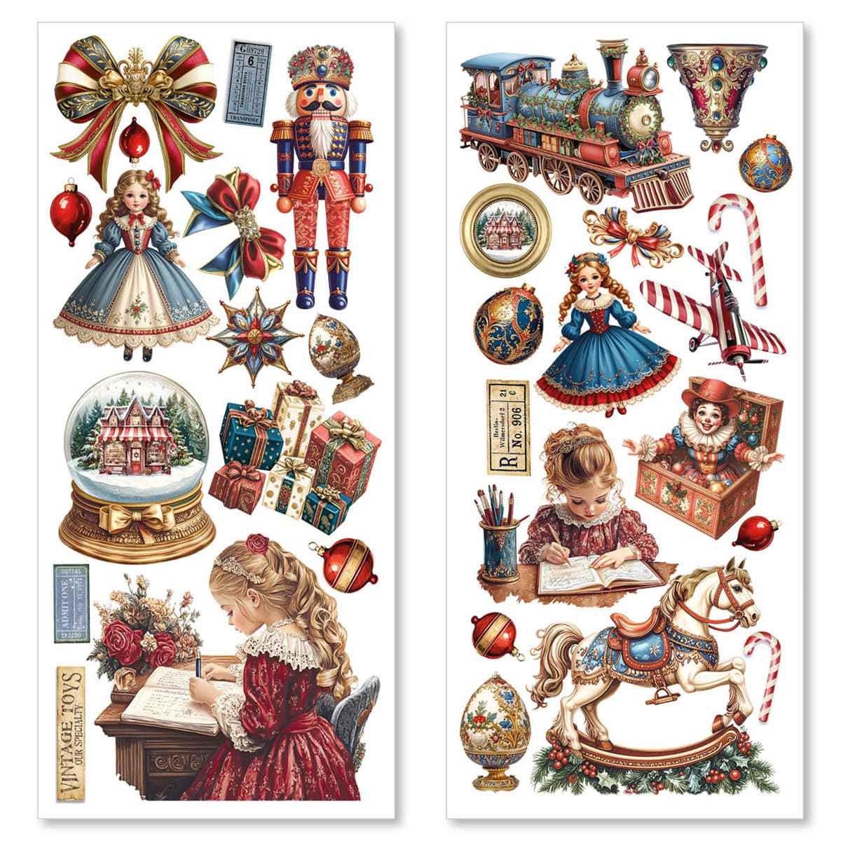 Art stickers 5 - pack - Toy Shop - 3 - Ciao Bella - Tidformera