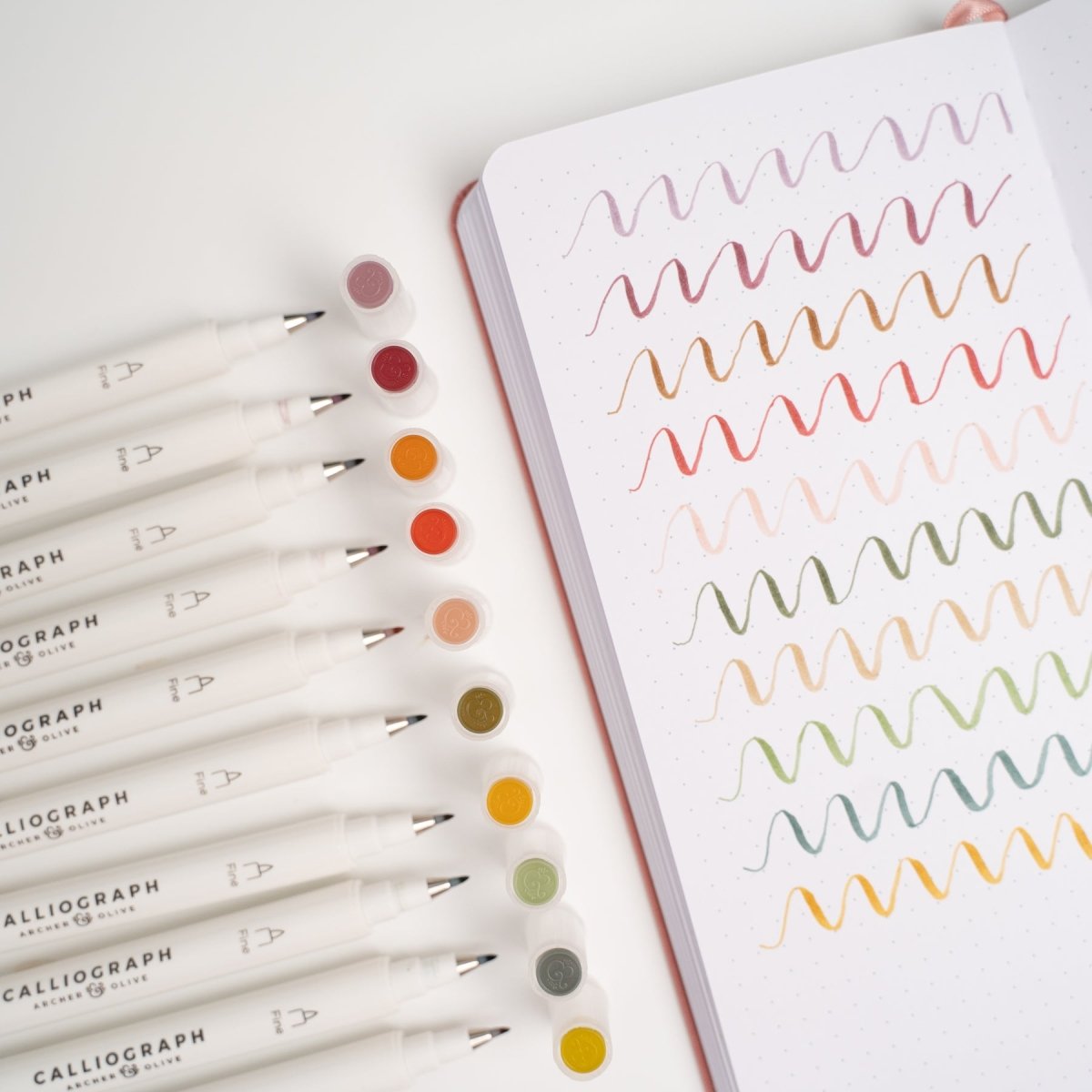 Attic Treasures Calliographs - 10 - pack - 3 - Archer & Olive - Tidformera