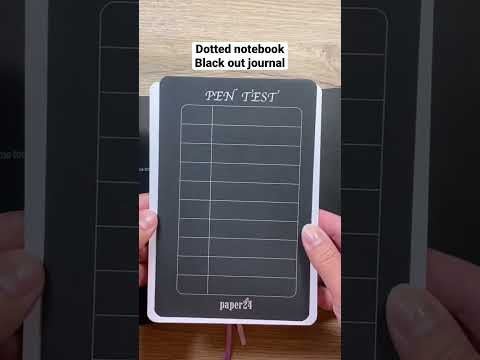 Black Out Journal A5 160 GSM - Romantic ladder - Paper24 - Tidformera