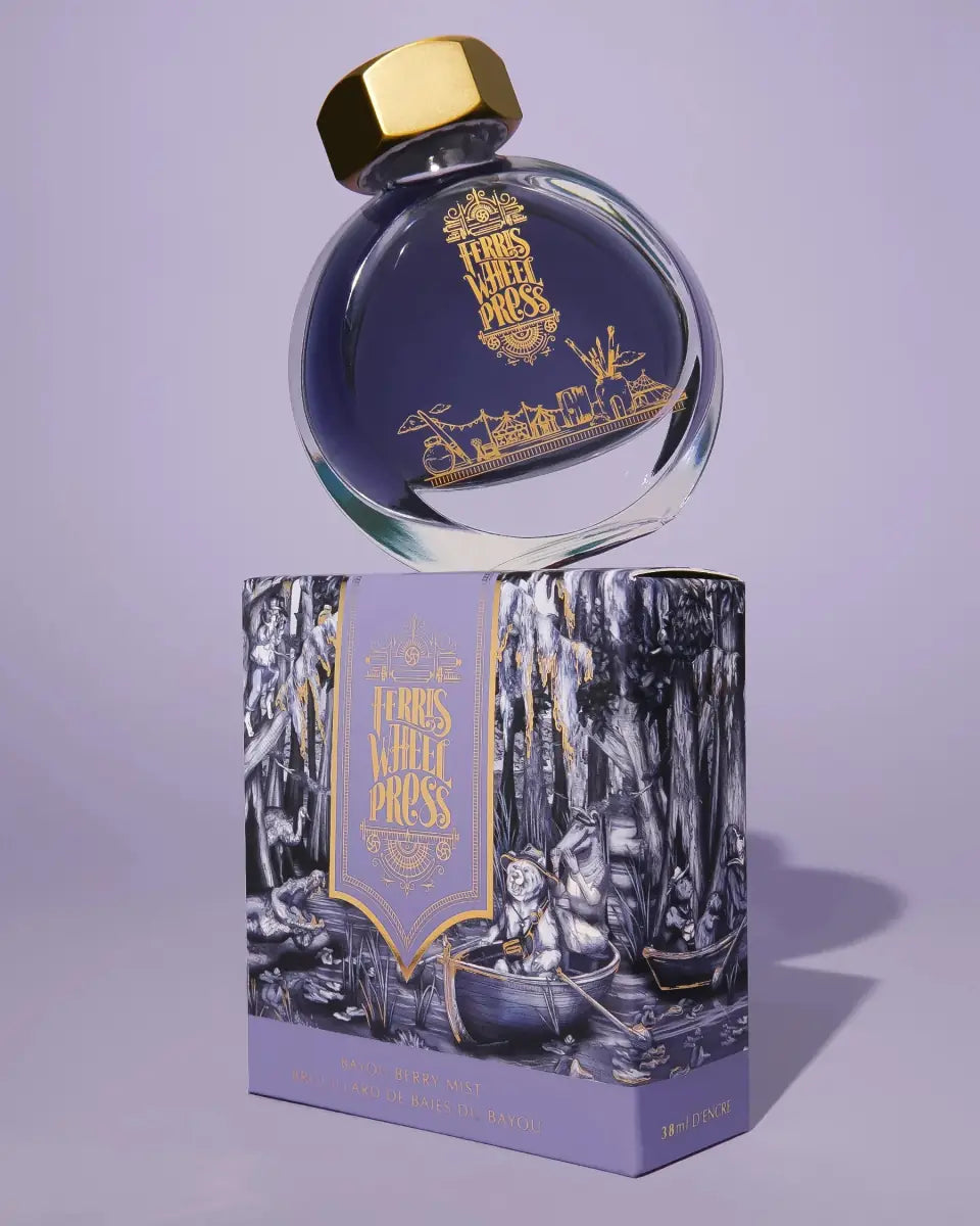 Bläckflaska 38 ml - Bayou Berry Mist - 7 - Ferris Wheel Press - Tidformera