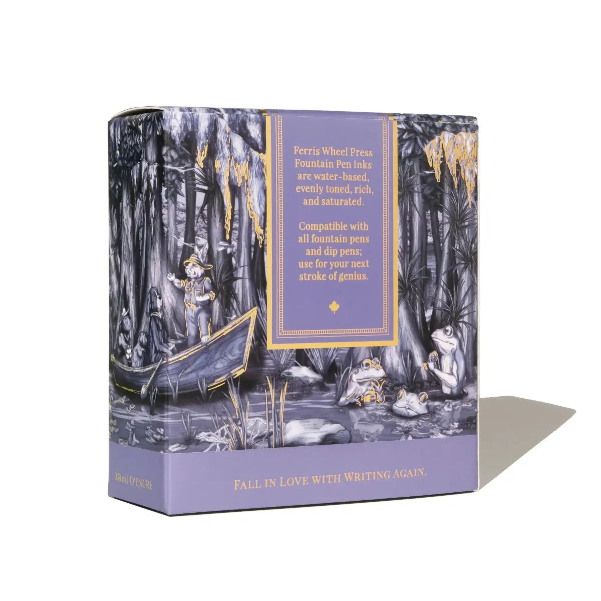 Bläckflaska 38 ml - Bayou Berry Mist - 4 - Ferris Wheel Press - Tidformera
