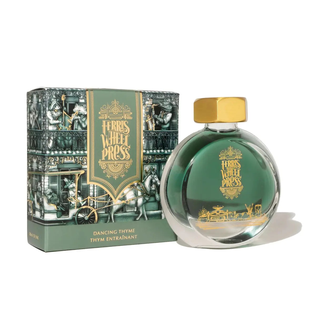 Bläckflaska 38 ml - Dancing Thyme - 1 - Ferris Wheel Press - Tidformera