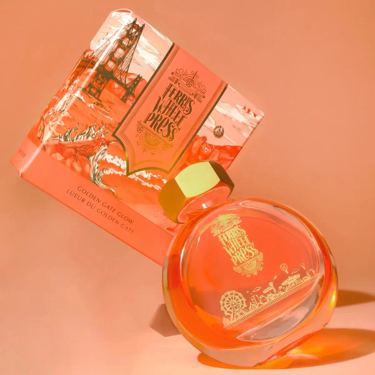 Bläckflaska 38 ml - Golden Gate Glow - 5 - Ferris Wheel Press - Tidformera