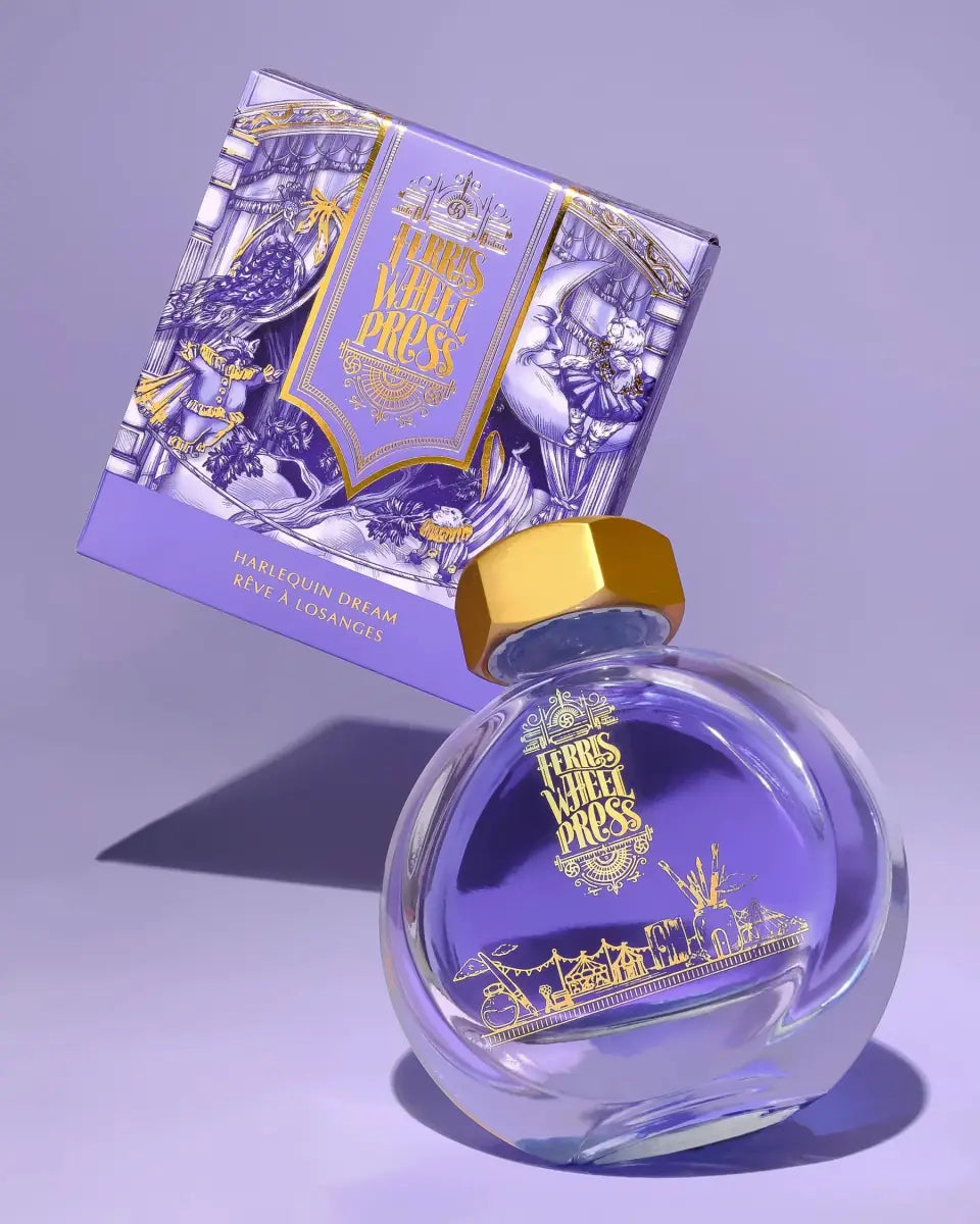 Bläckflaska 38 ml - Harlequin Dream - 6 - Ferris Wheel Press - Tidformera