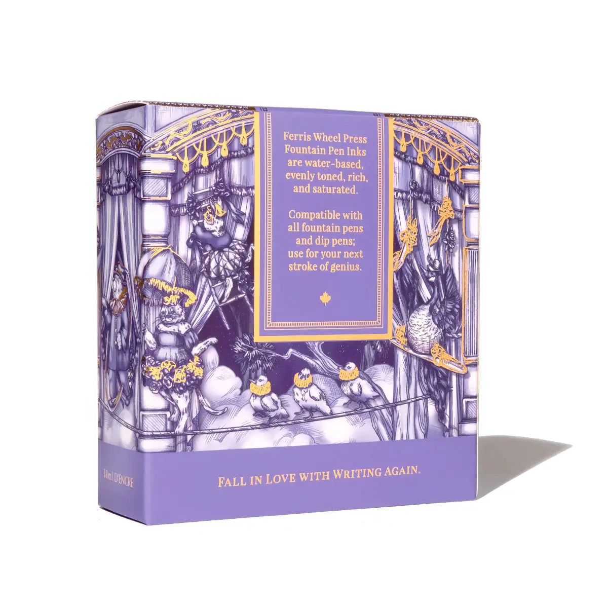 Bläckflaska 38 ml - Harlequin Dream - 3 - Ferris Wheel Press - Tidformera